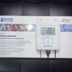 HI981520 Hanna Marine Monitor pH, Marine Salinity, Temperature - Open Box