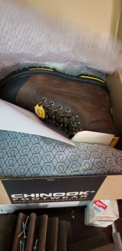 Work Boots Mens Size 10