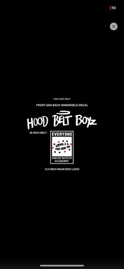 Windshield/ Rear Window Decals