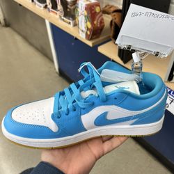 Women's Air Jordan 1 Low 'Dark Powder Blue Gum'
