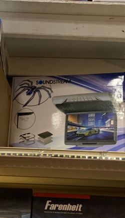 Flip down car tv dvd hdmi $160