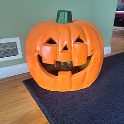  JACK-O-LANTERN with Plug in Light -XL  Halloween 21"x18"
