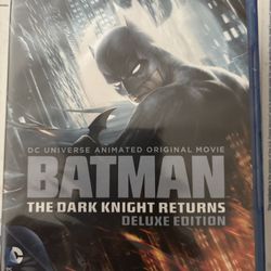 BRAND NEW SEALED DCU Batman The Dark Knight Returns Deluxe Edition Blu-ray