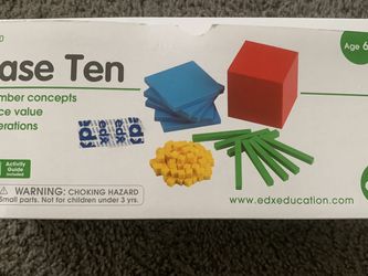 Base Ten Counting Blocks