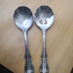 Gold Plated Serving Spoons 