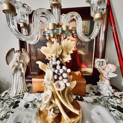  CEVIK  Candle Holder antique From Italy