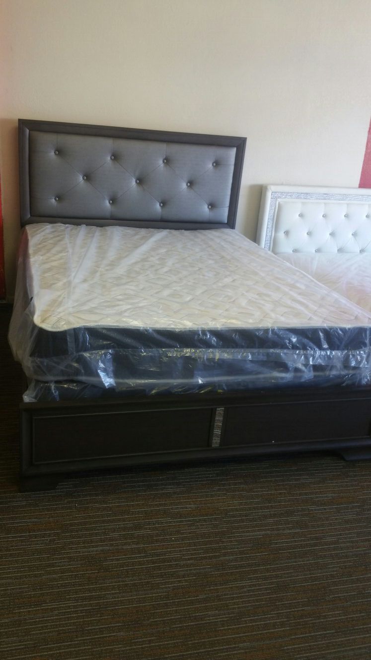 STRONG BEAUTIFUL BED + MATTRESS FOR UNBEATABLE PRICE