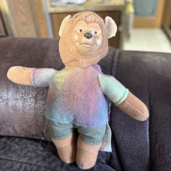 2002 McDonald's Disney's Country Bears Beary Berrinson Happy Meal plush doll. 