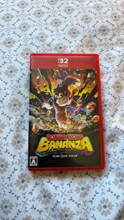 Donkey Kong bananza japanese version switch 2