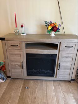 Fireplace cabinet