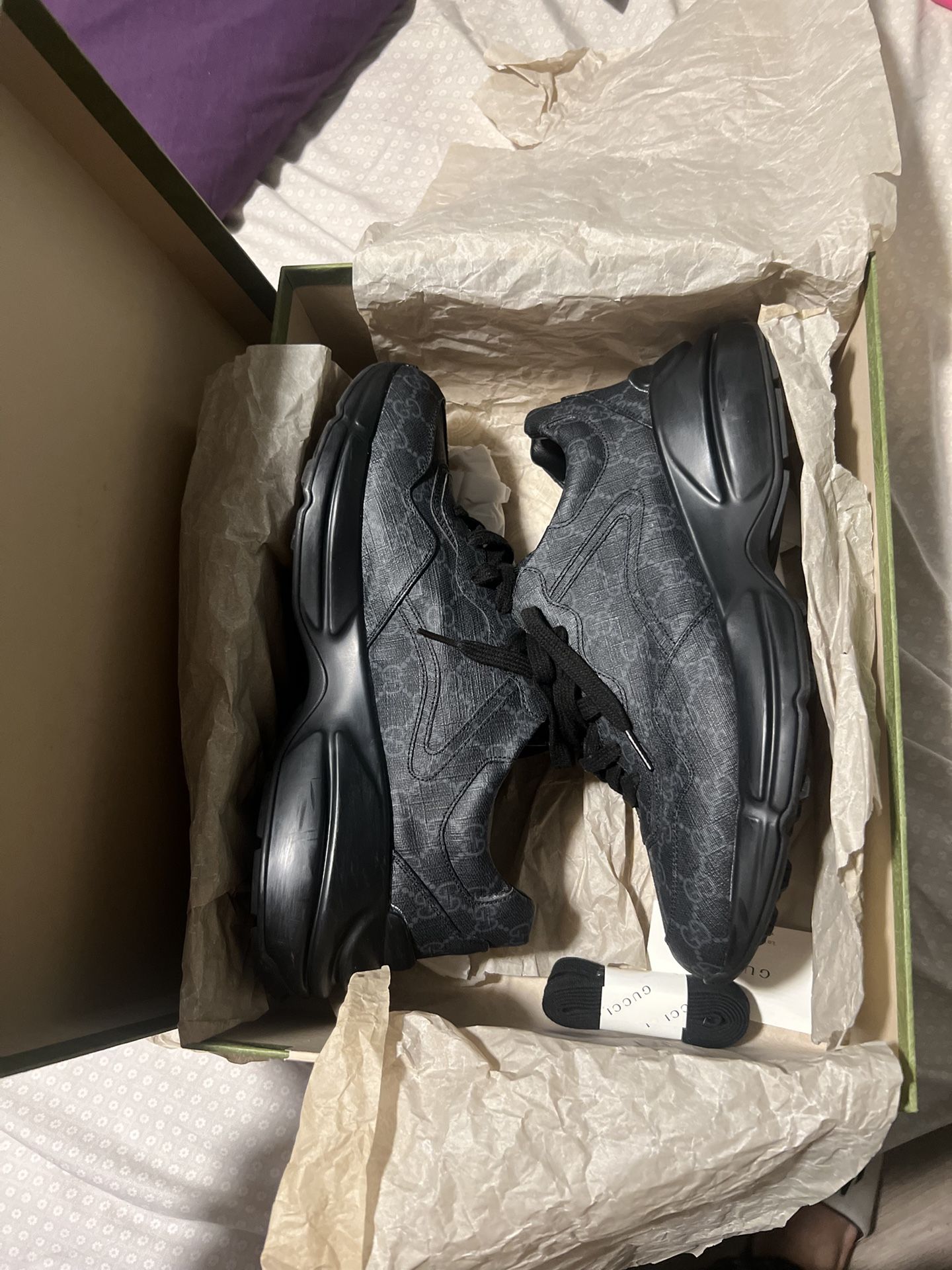 Gucci GG Rhython Black Monogram