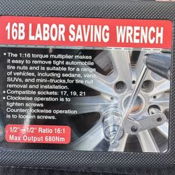 Labor Saving Torque Multiplier Wrench Set