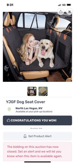 YJGF Dog Seat Cover
