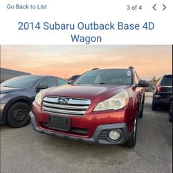 2014 Subaru Outback