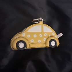 RARE yellow Volkswagen late spade purse with coin bag