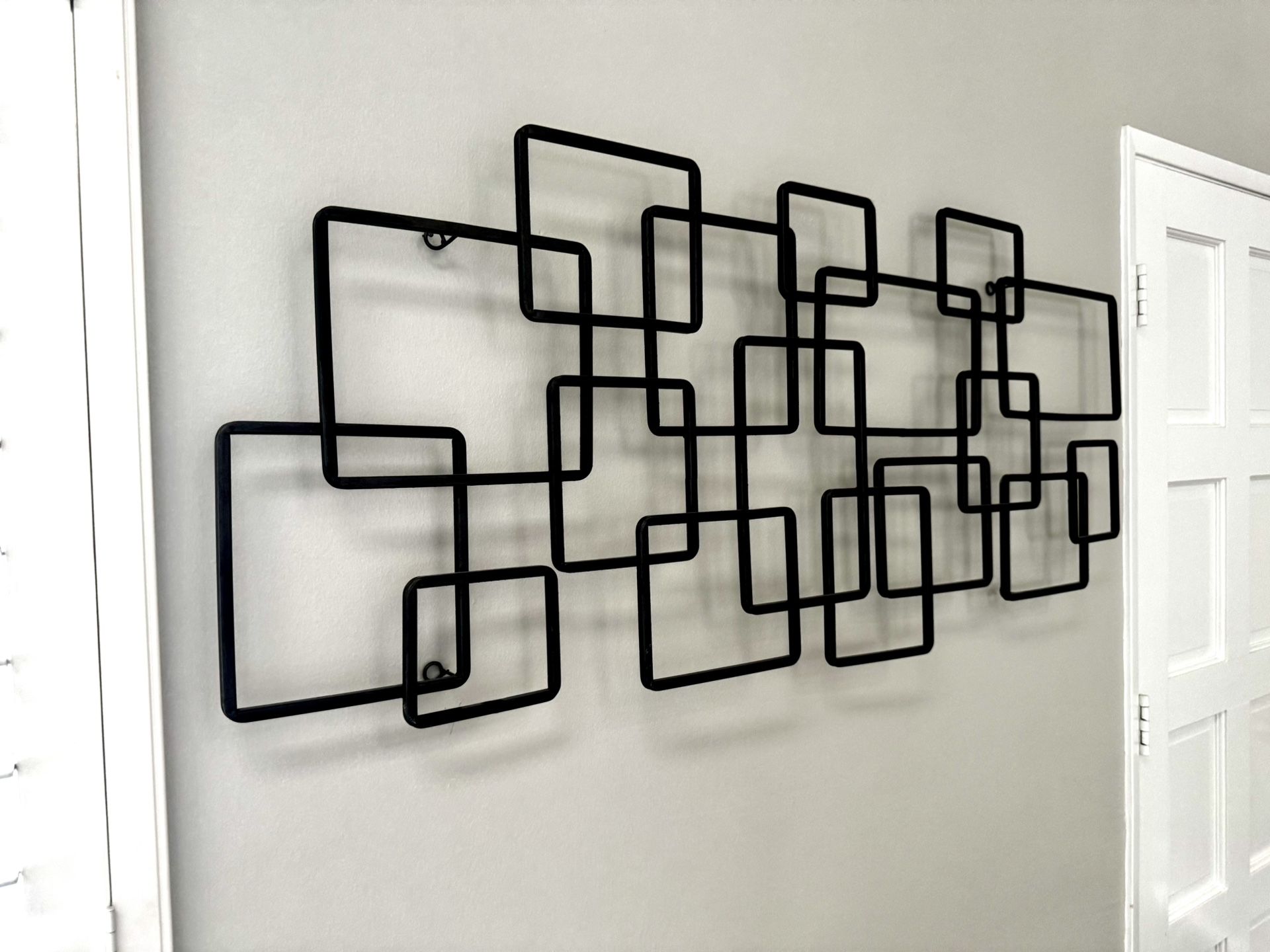 Metal Geometric Wall Art Decor
