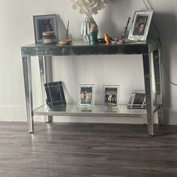 Mirrored Accent Table