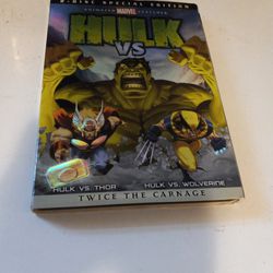 2-dlsc Speclal Editon Hulk Vs Thor And Hulk Vs Wolverlne DvD