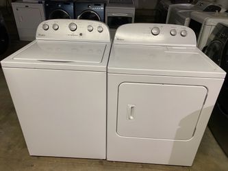 Whirlpool Washer And Dryer