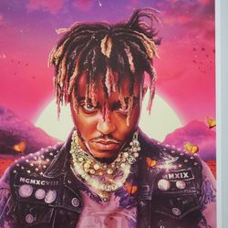Bape JuiceWrld hypebeast art Wall Glass Frame supreme offwhite