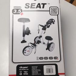 Brand New ClicGear Seat Fir Model 3.5 Pull Carts