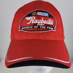 NASCAR Raybestos Brakes Hat Cap Red Rookie of the Year Adjustable Legend Hats