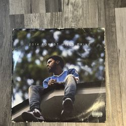 J Cole Forest Hills Vinyl Record Both Records Are In Good Condition