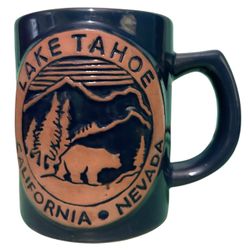 Lake Tahoe Bear Mountains Trees Souvenir Mug Ceramic