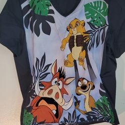 Star Wars And Lion King Scrubs 