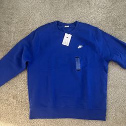 Blue Nike Crewneck 