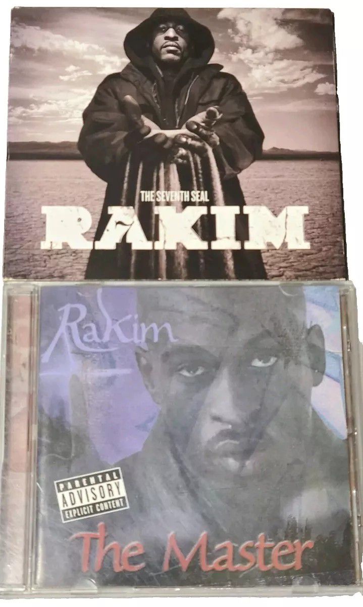 Rakim 2 CD Lot The Master Seventh Seal Rap Hip-Hop