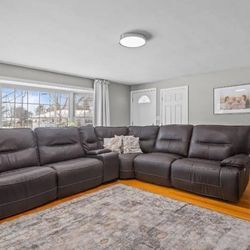 6 Piece Power Sectional