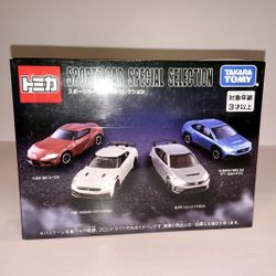 Takara Tomy Tomica Sports Car Special Selection Set Subaru WRX Supra GT-R Type R