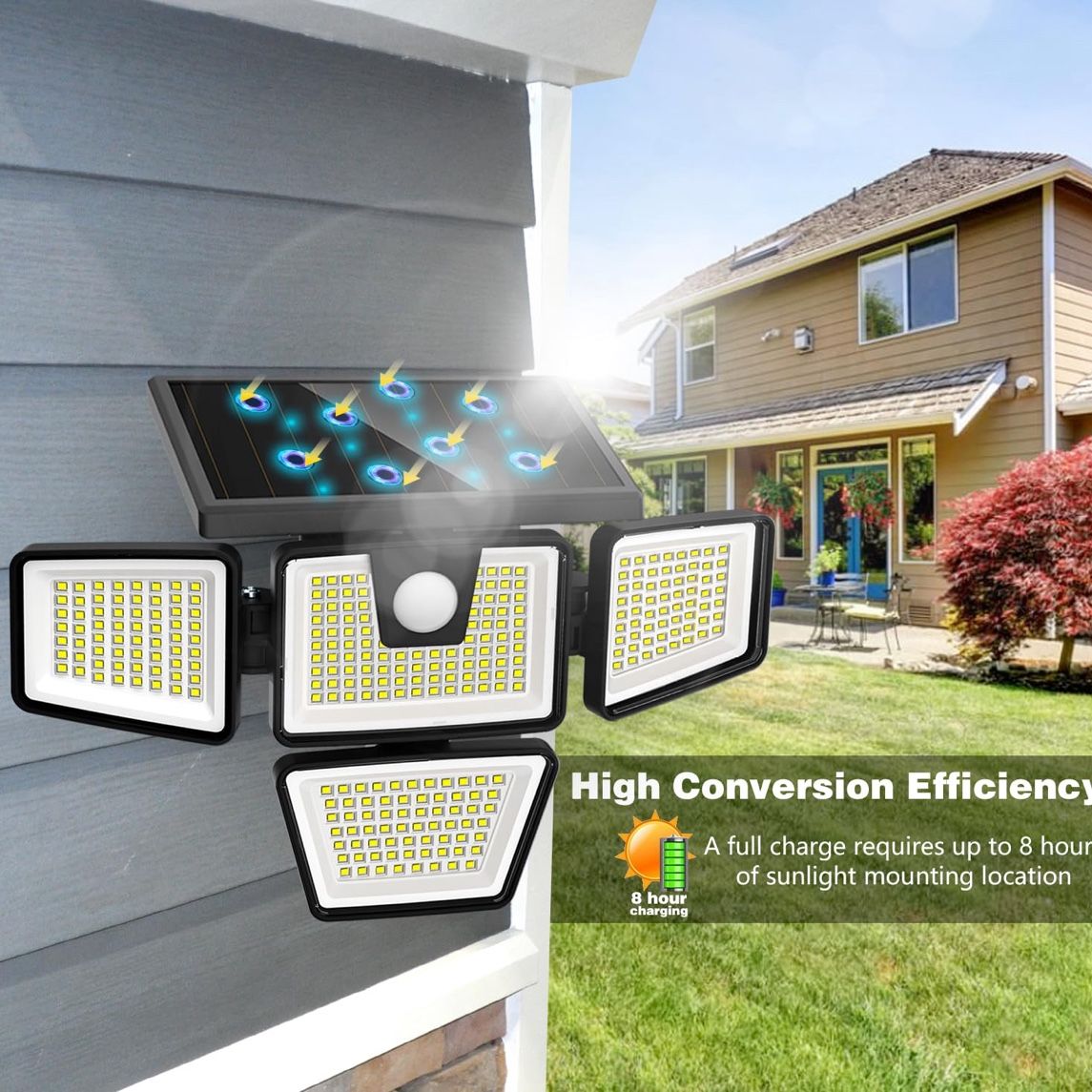 Solar Security Outdoor Light