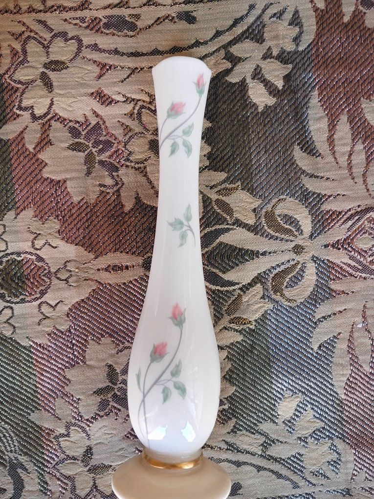 Vase, Lenox, Rose Design