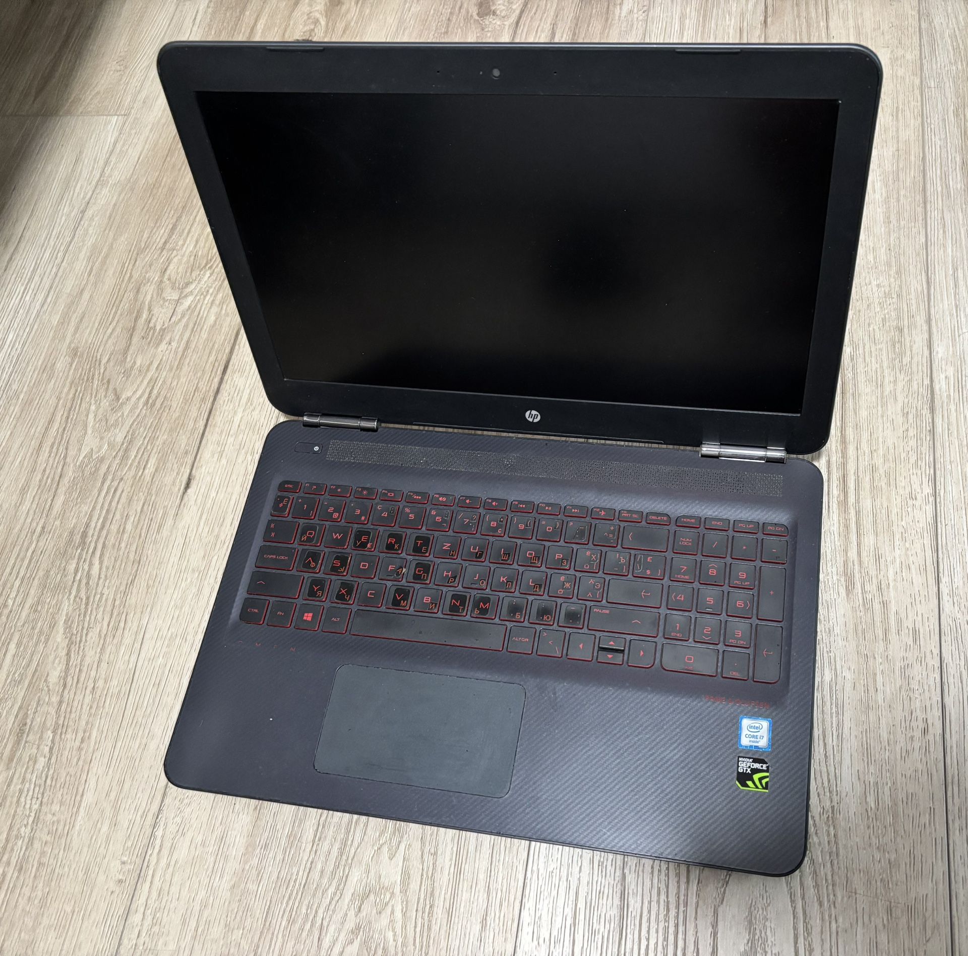 HP Omen 15 Gaming Laptop Computer, Intel i7, 16GB RAM, GTX 960, 256 GB SSD, 1 T Hard Drive, 15.6 Display, Windows 10