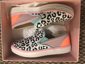 Sophia Webster Adele leopard sneaker size 40.5