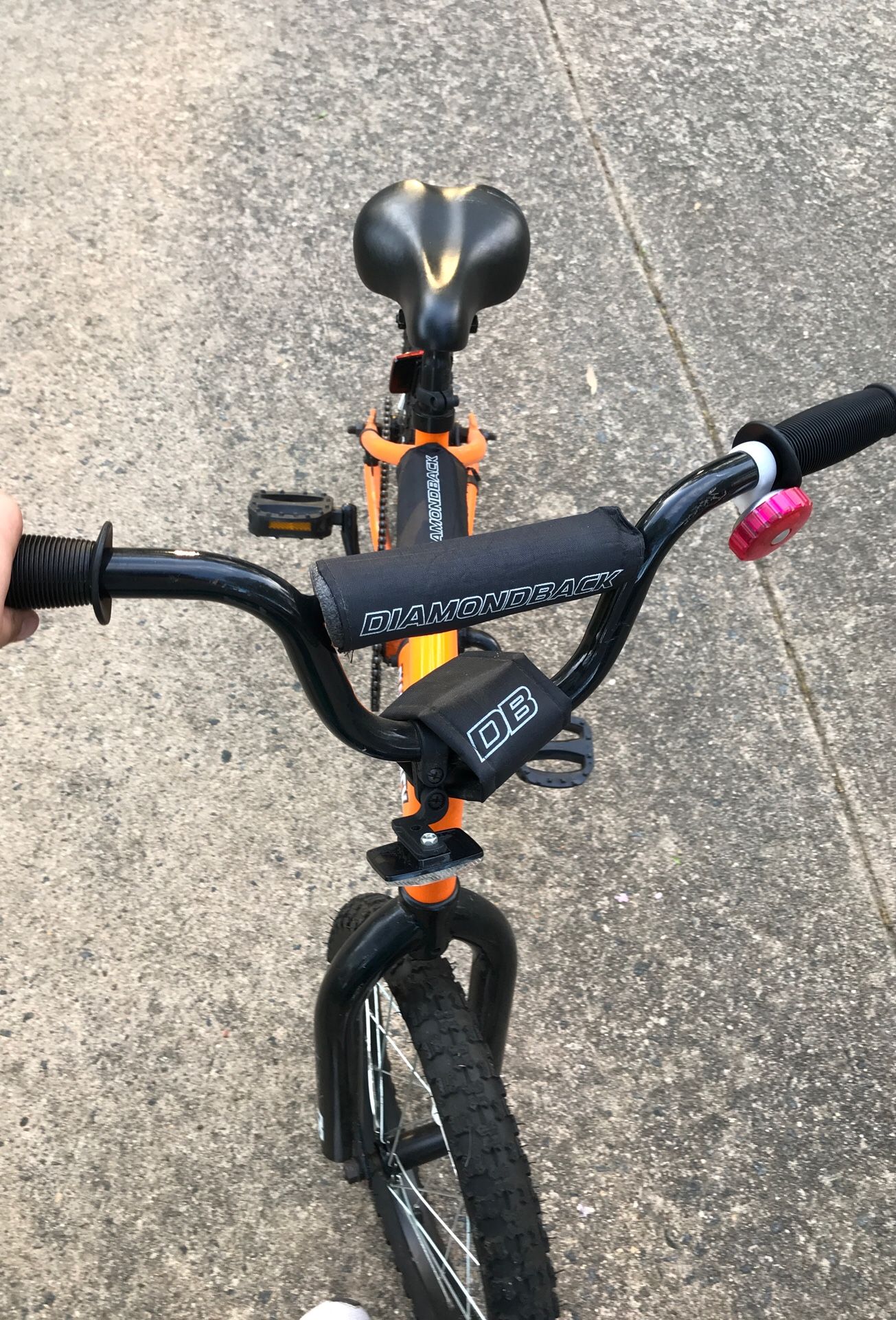 Orange diamondback mini viper bicycle