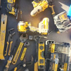 Assortment Of Dewalt Tool