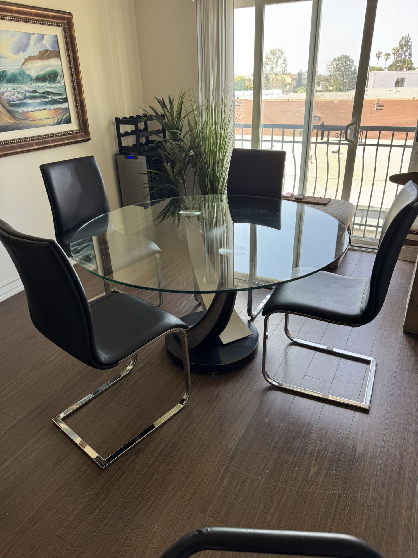 Modern Glass Dining Table