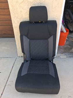 Toyota Tundra crew max rear seat