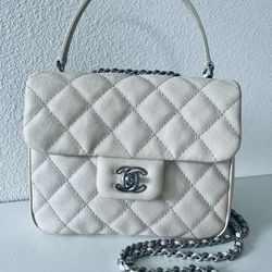 Authentic Chanel Caviar Flap Bag