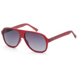 GUESS Unisex Red Pilot Sunglasses