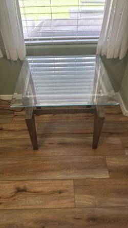 Glass table