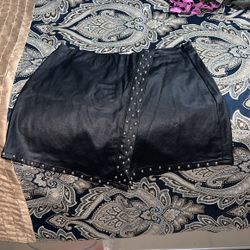 New Leather Skort Has A Lot Of Strech 