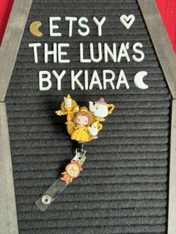 Beauty & The Beast Reel Badge