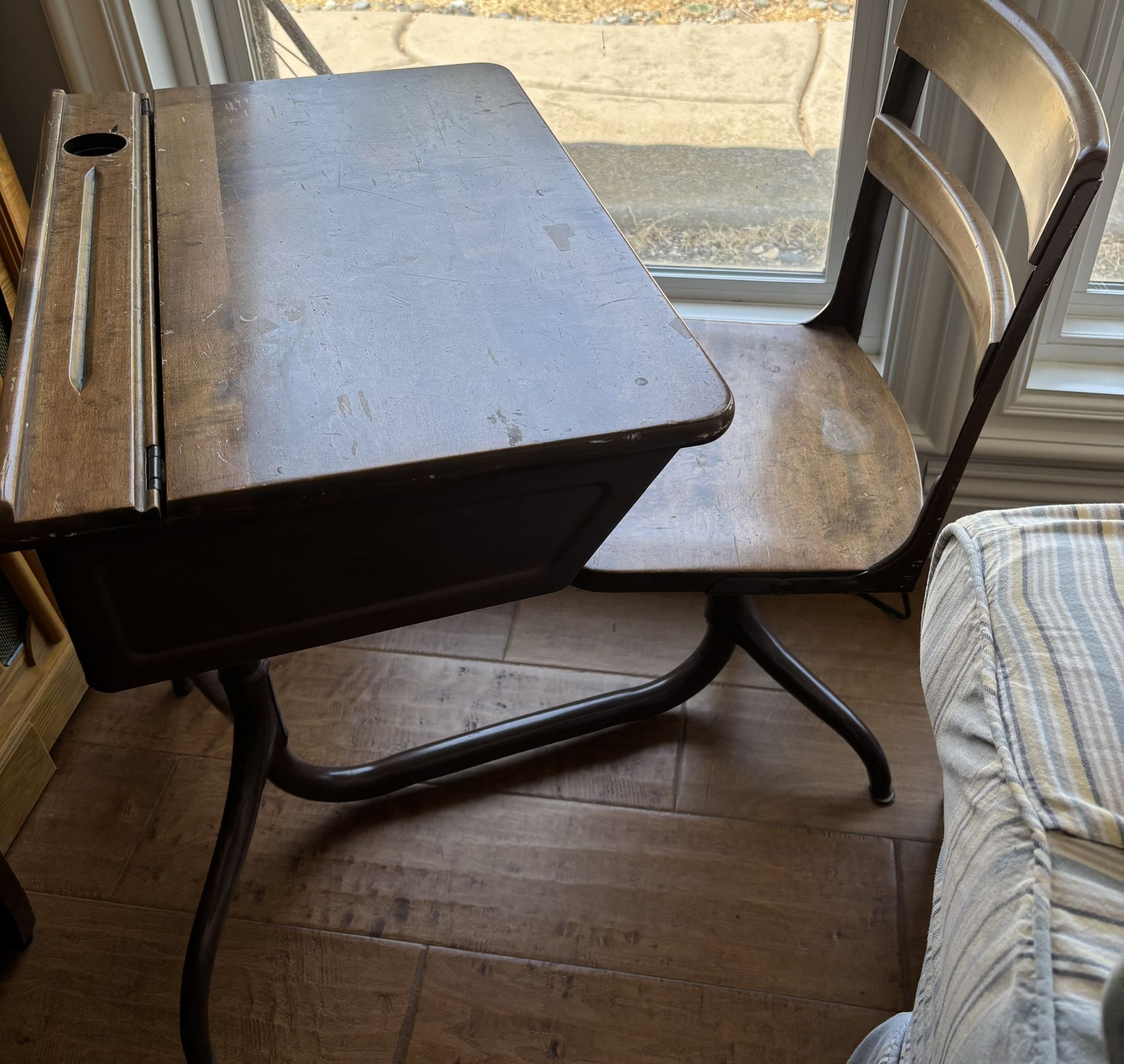 Vintage School Desk