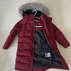 Kids Moose Knuckles Parka Jacket (small)