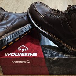 Wolverine Work Boots Size 8 For Men 