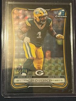 2026 Bowman Micah Parsons Black Geo /10